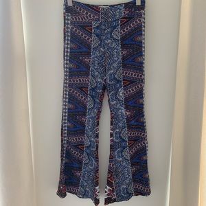 Flowy Elastic Waist Pants